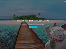 Lucky days casino screenshot