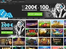 Play Club casino screenshot